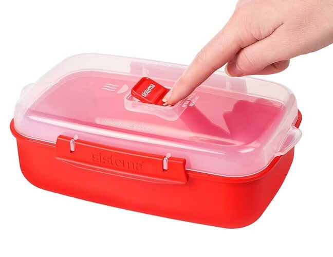 Sistema Microwave Rectangular Bowl 1.25L