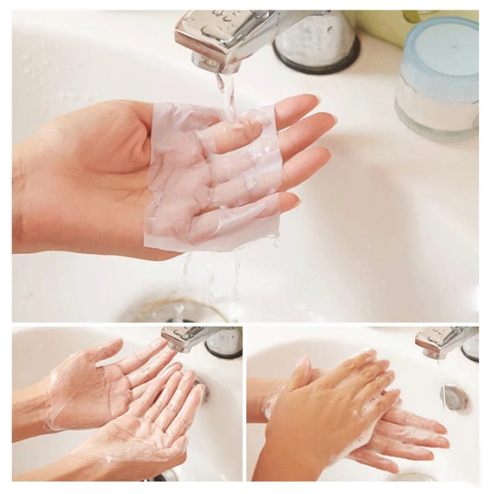 Portable Mini Roll Soap