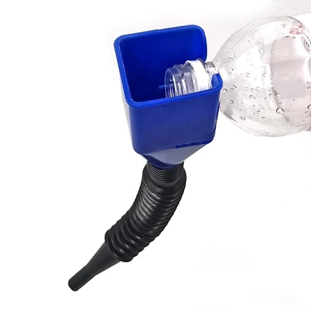 Universal Retractable Plastic Funnel