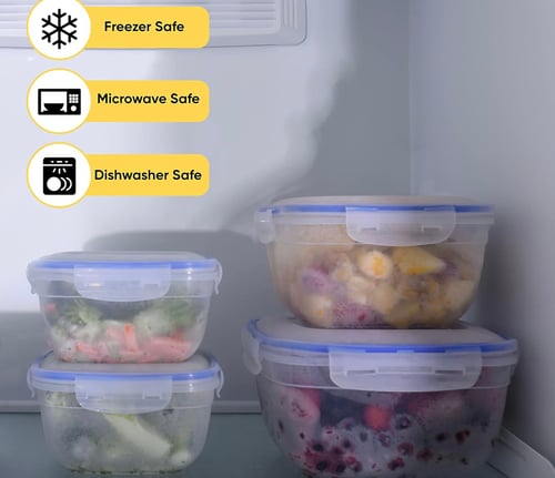 Set of 4 food containers