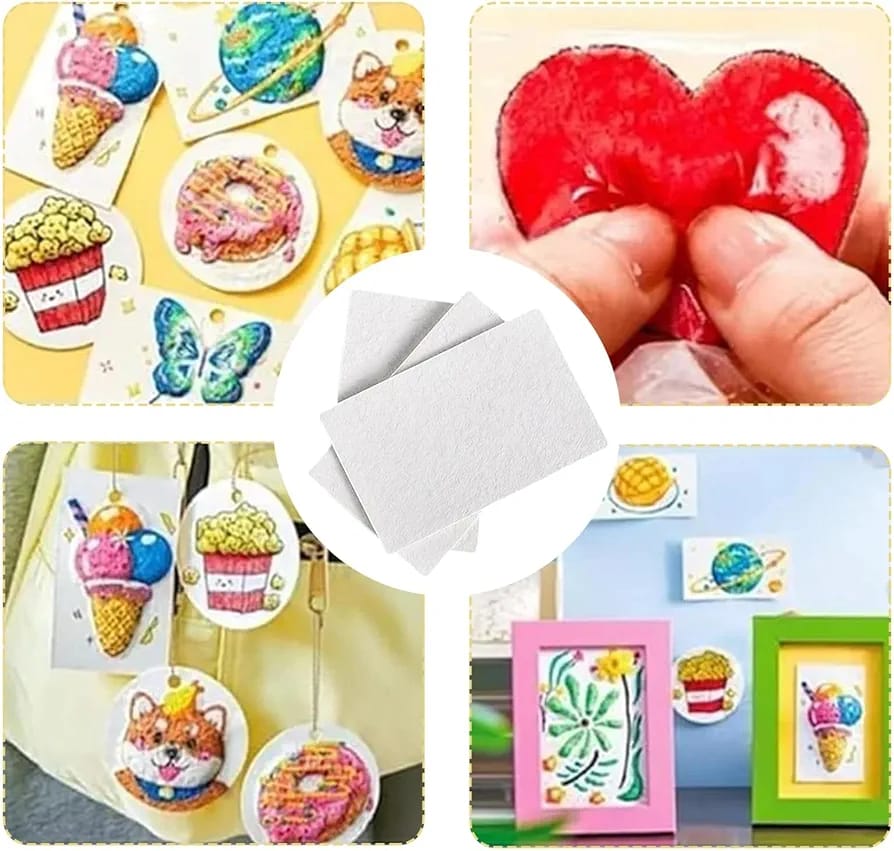 3D Sponge Canvas Acrylic Kit Painting Set