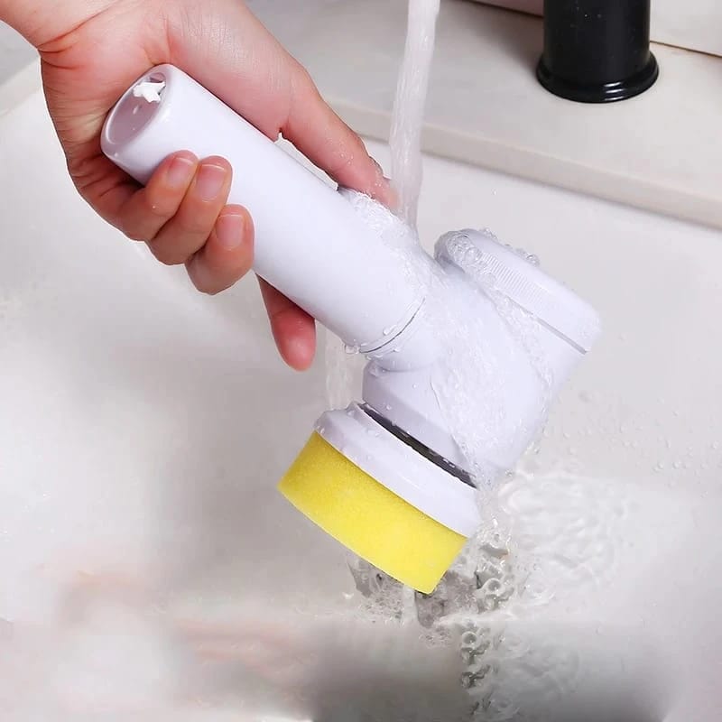 5-in-1 Electric Cleaning Brush – Clean Faster With Zero Effort