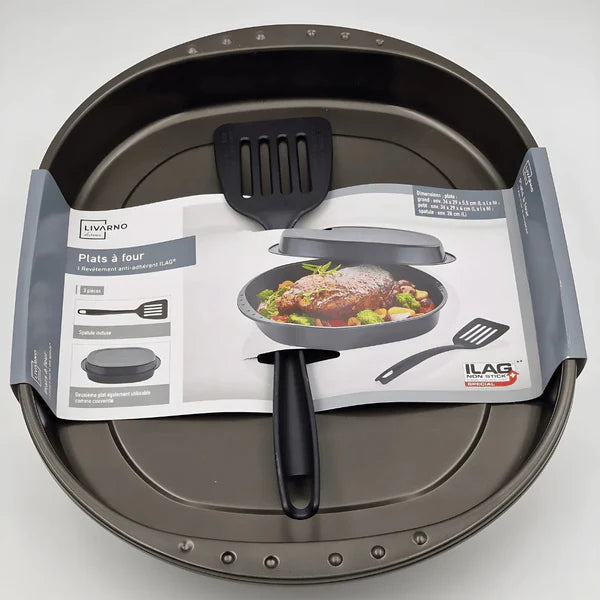 Livarno Home Non Stick Oven Dish Set 3 pieces