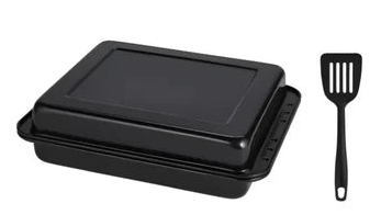 Livarno Home Non Stick Rectangular Oven Dish Set of 3 pieces